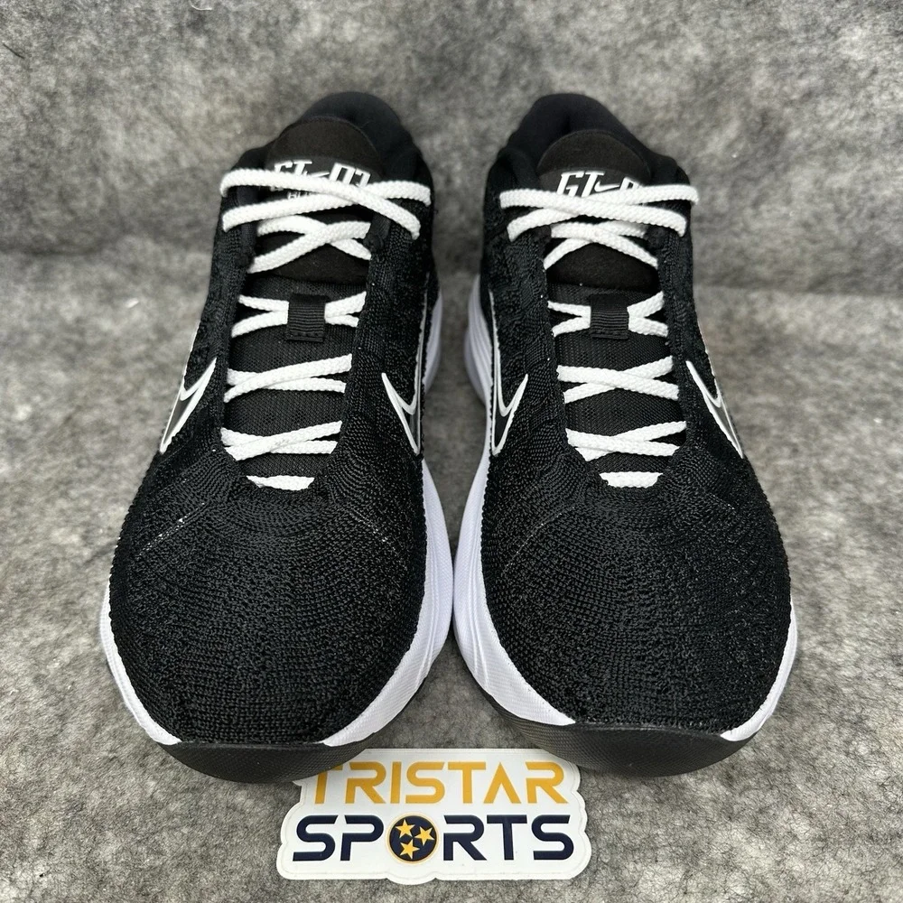 Nike Air Zoom GT Hustle 3 Basketball Shoes Mens 9 Black White Promo HM0268-002